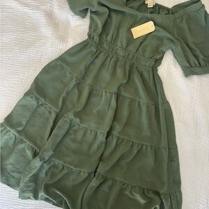 Monteau Green Dress